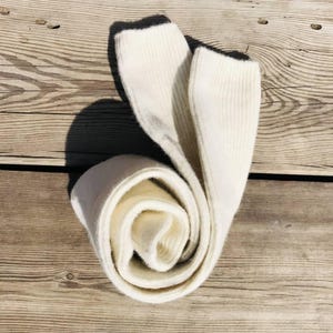 Knee-High Luxury Wool Socks - Organic Mongolian Sheep Wool | Ideal Christmas Gift | Made in Mongolia image 18
