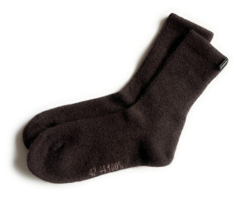 Organic Mongolian Yak Wool Socks – Cushioned, Breathable, for Outdoor Adventure & Indoor Comfort image 2