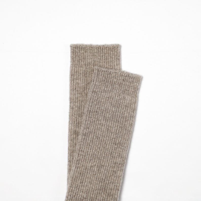 Knee-High Luxury Wool Socks - Organic Mongolian Sheep Wool | Ideal Christmas Gift | Made in Mongolia image 10