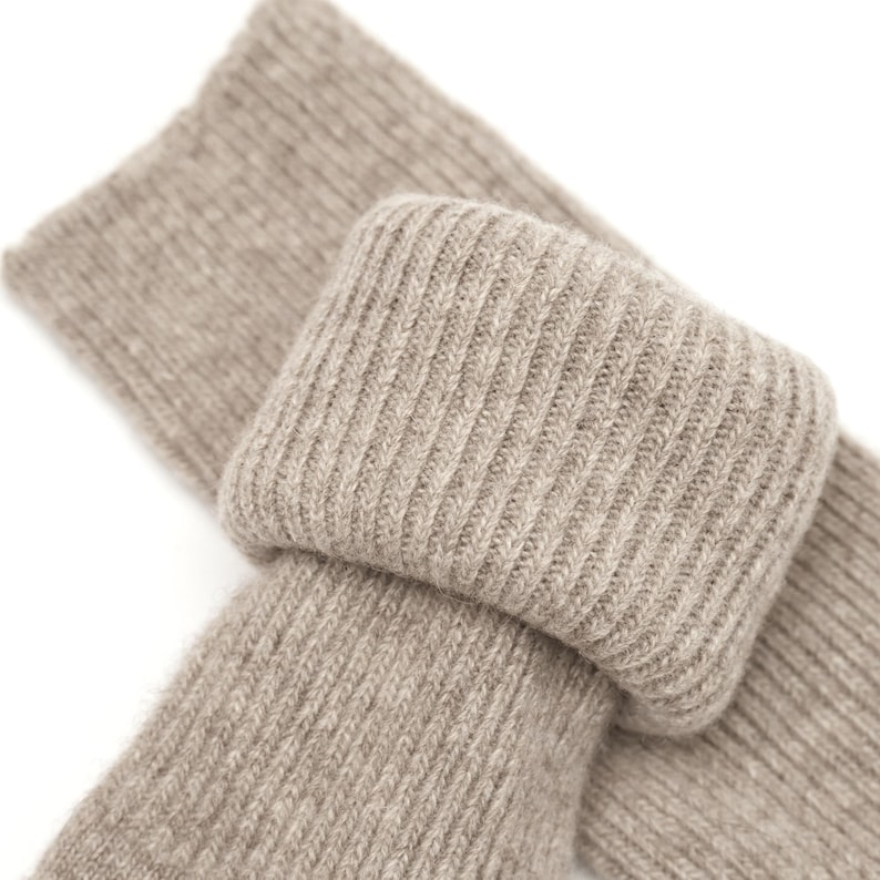 Knee-High Luxury Wool Socks - Organic Mongolian Sheep Wool | Ideal Christmas Gift | Made in Mongolia image 13