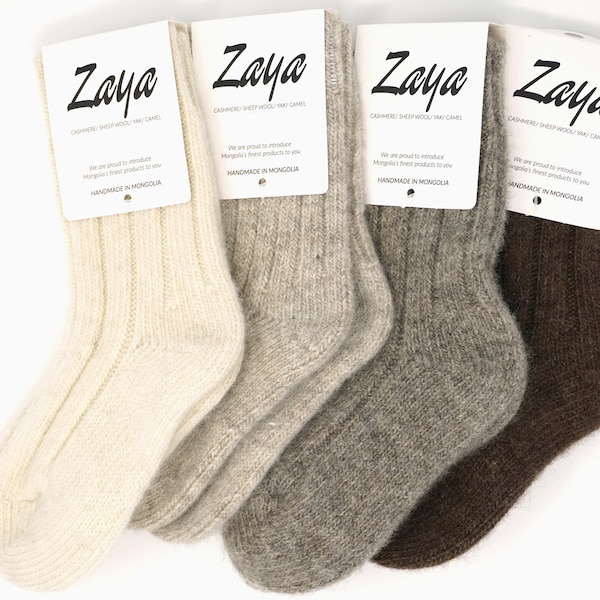 KIDS 100% organic wool socks / Soft warm cozy small kids winter essentials / Breathability high / Sustainable eco friendly / 5 sizes