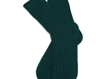 Wool Cotton Blend Socks: Soft, Breathable, Made in Mongolia
