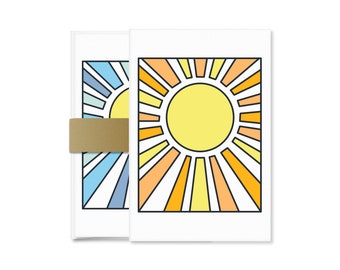 Sunfire Notecards, 4&quot; x 6&quot;