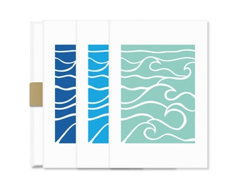 Wild Waves Notecards, 4&quot; x 6&quot;