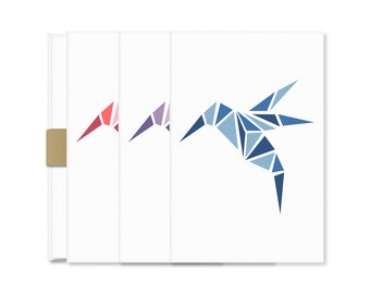 Hummingbird Notecards, 4&quot; x 6&quot;
