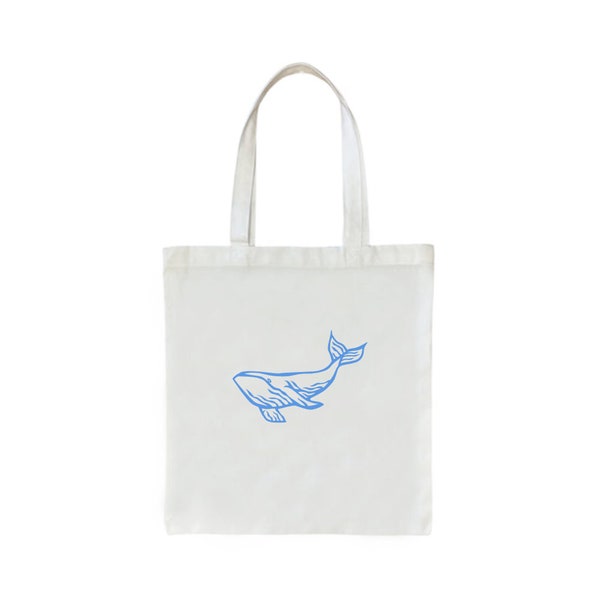 Whale Reusable Tote Bag - Maebe