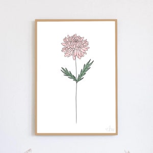 2 4 Geburtsmonat Blumen Side Byside Digitale Datei Etsy