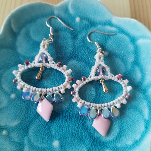 Boucles d'oreilles ovales