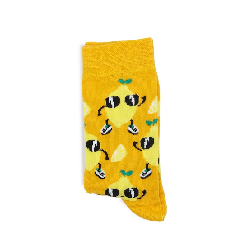 Lemon Socks Fruit Socks Men Gift Women Gift Unisex Socks