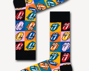 RollingStone Unisex Socks / Perfect Gift  / Funny Socks