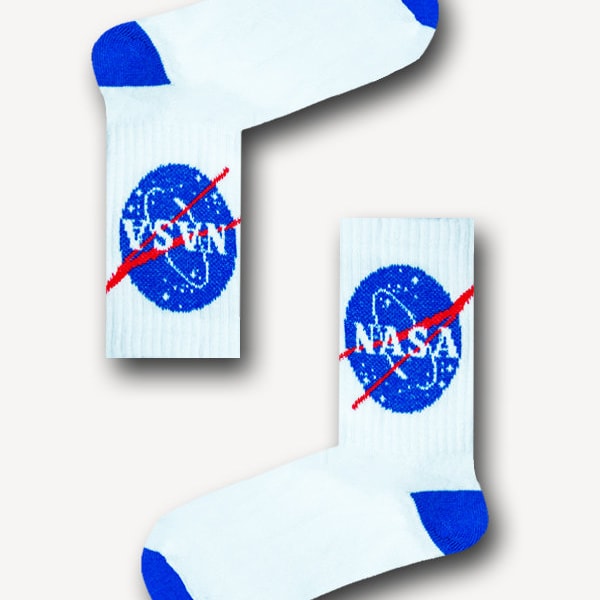 Nasa Socks / Planet Gifts / Unisex Socks / Earth Socks