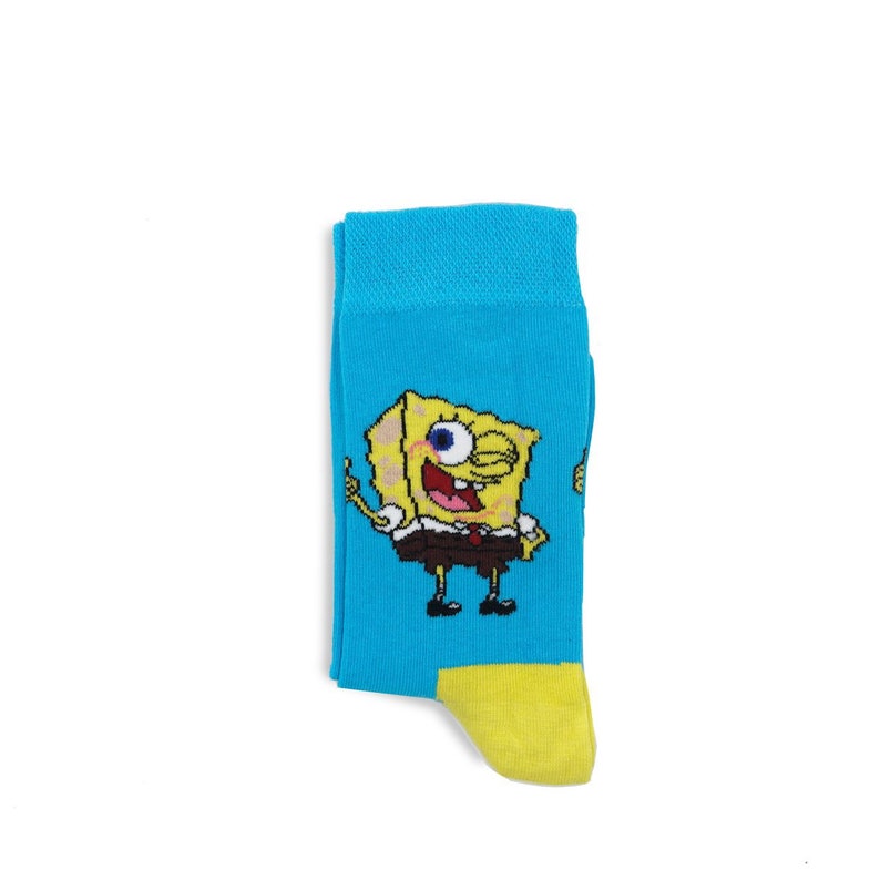 Spongebob Socks / Women Gift / Unisex Socks | Etsy