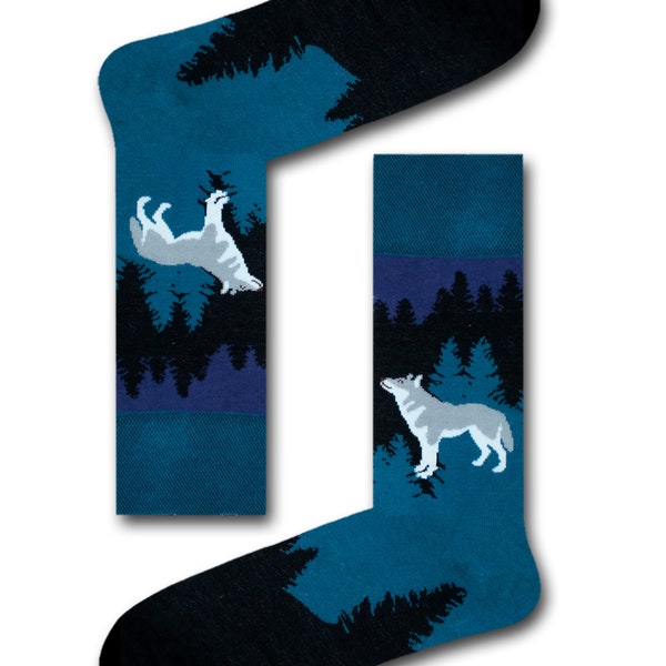 Wolf   Unisex Socks / Perfect Gift  / Funny Socks