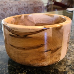 Spalted Maple Segmented Bowl