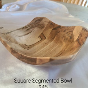 Spalted Maple Square Platter