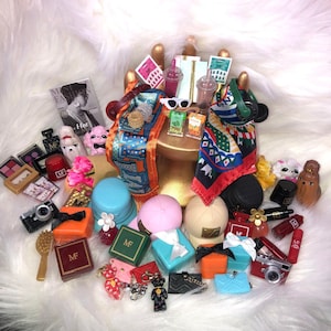 1/6 Scale Miniature Fashion Makeup Accessories 2 for 11 1/2" Fashion Doll Photography, Dioramas Dollhouse Decor Craft Supply