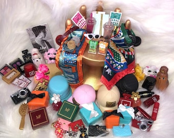 1/6 Scale Miniature Fashion Makeup Accessories 2 for 11 1/2&quot; Fashion Doll Photography, Dioramas Dollhouse Decor Craft Supply