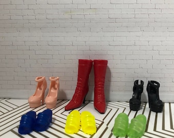 1/6 Scale Fashion Doll Shoes, Photography Dioramas, Dollhouse Decor