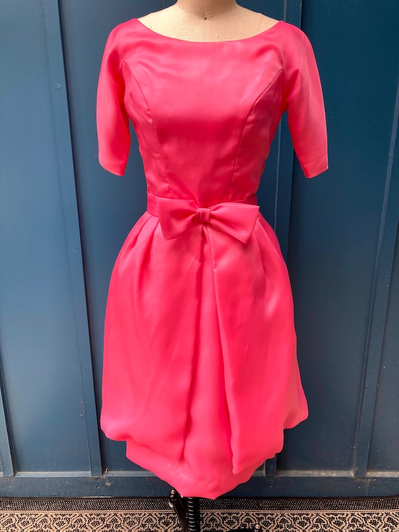 1960's Party Dress with overskirt