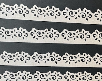 Creative Memories  FLOURISH VINE  Borders Die Cut Scrapbook  12” 6 pieces