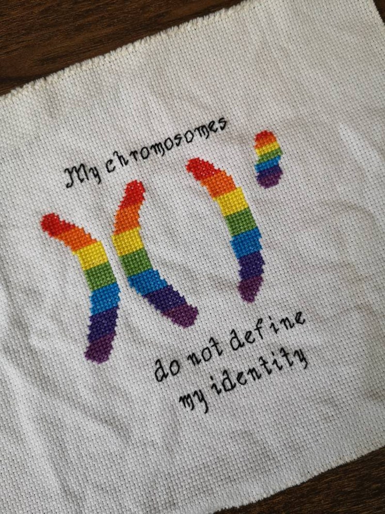 Rainbow Cross Stitch Pattern, Pride Cross Stitch, Ally Cross Stitch ...