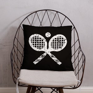 Tennis Rackets Pillow. Tennis homedecor. Tennis home. Tennis gift. Tennis for home. Tennis for kids room. Tennis room.