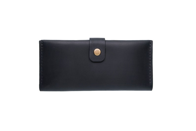 Big Leather Women's Wallet with Card Holders Leather Etsy