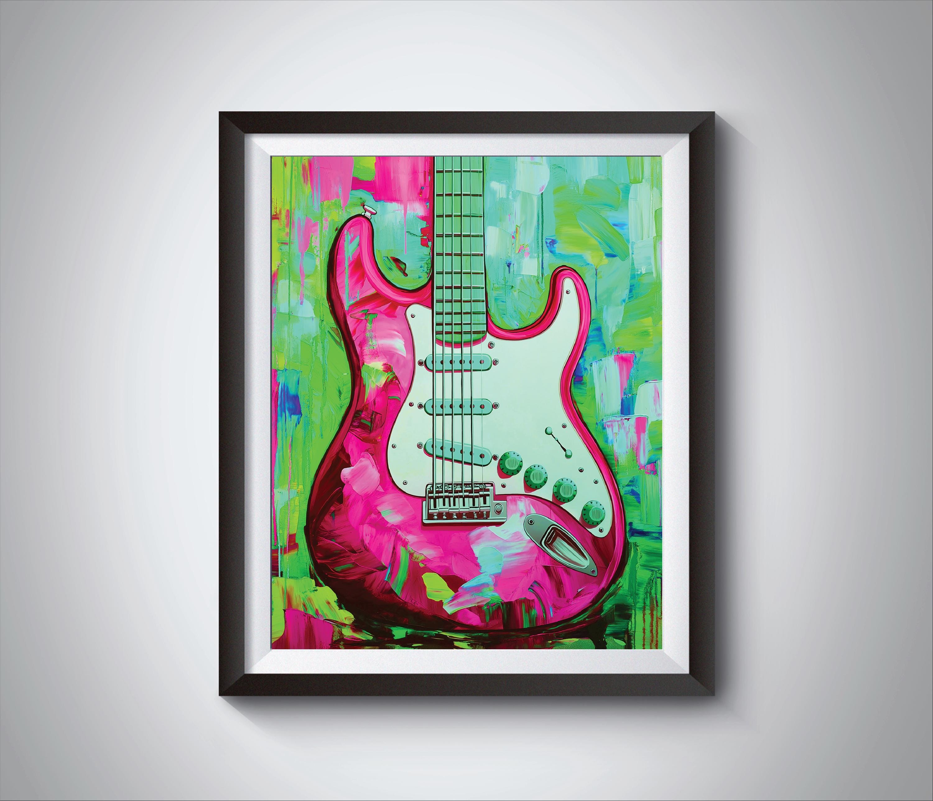 pop-art-style-guitar-wall-art-posters-for-a-real-classy-guitar-wall-etsy