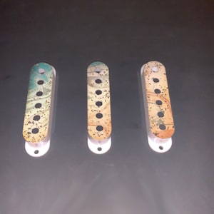 Graphic Electric Guitar Pickups. SSS, HH, HSH. Psychedelic. The Sherbert