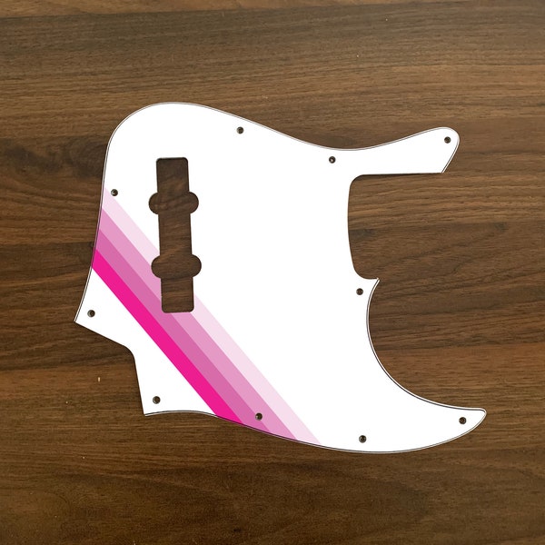 Jazz Bass Custom Pickguard Etsy