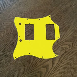 SG pickguard- Big Bird Yellow