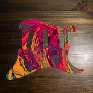 Tele or Strat pick guard The Brothers Series, The Oteil
