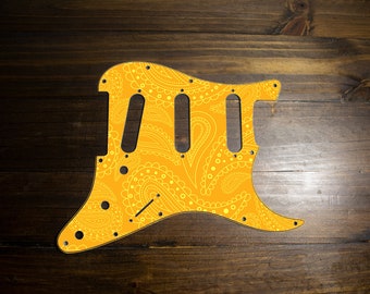 Tele oder Strat Pick Guard Paisley 9