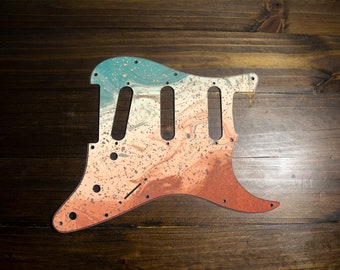 Tele or Strat pick guard Sherbert