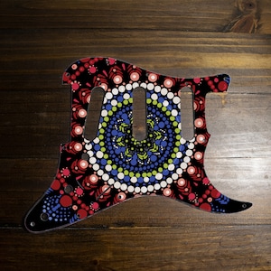 Tele/Strat style Pickguard, Mandala 2