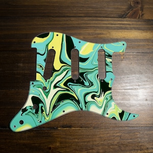 Tele or Strat pick guard, Sea Turtle