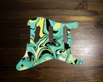 Tele or Strat pick guard, Sea Turtle