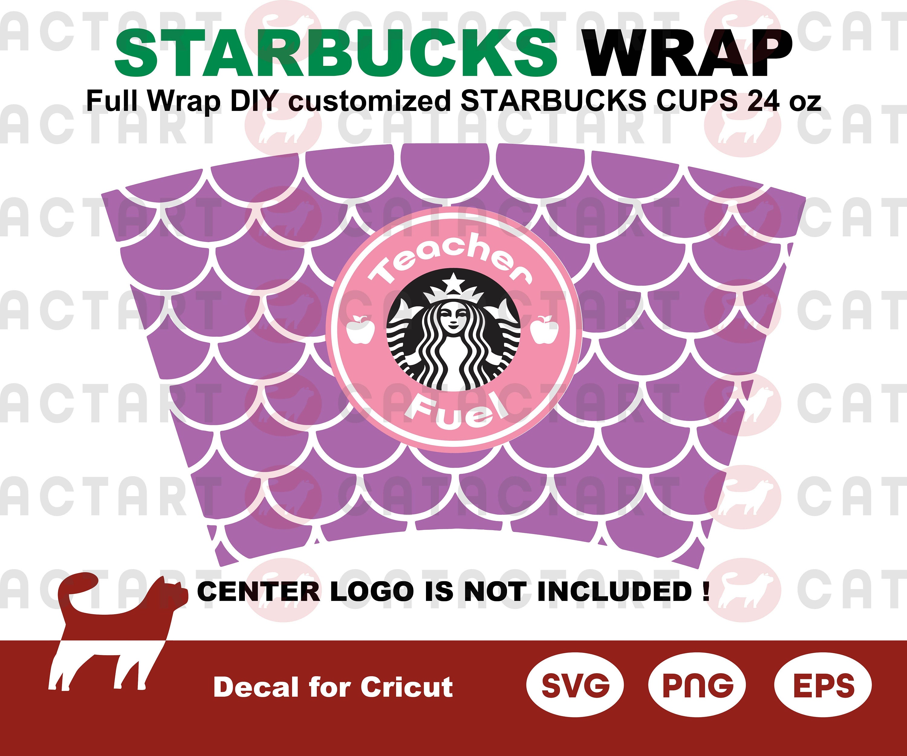 Download Teacher Fuel Decal For Starbucks 24oz Venti Plastic Tumbler Cold Cup Home Living Kitchen Dining Vadel Com