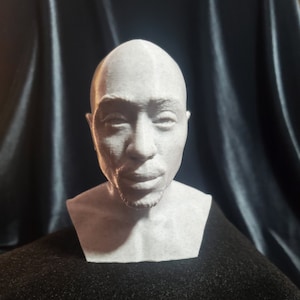 Tupac Shakur 2pac Marble Bust
