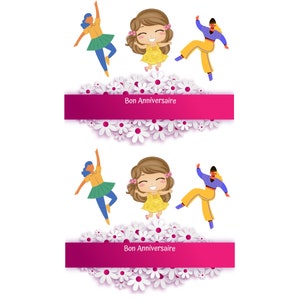 DANCER GIRL BIRTHDAY
