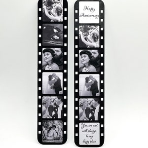 Personalised Photo Strip Gift. Bookmark Film Photo Strip. Personalised Fathers Day Gift. Romantic Gift. Birthday Gift. Anniversary. image 3