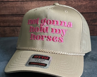 Gorra trucker snapback de malla bordada con estilo vintage "Debería haber sido un vaquero" con envío gratis.