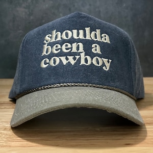 I Should Have Been a Cowboy - Jute Bag