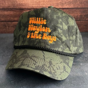 Country 70s Retro Waylon Embroidered Patch Hat Cap Vintage Style Trucker Musical 70s Waylon Country Outlaw Embroidered Patch | Mercari main image 3
