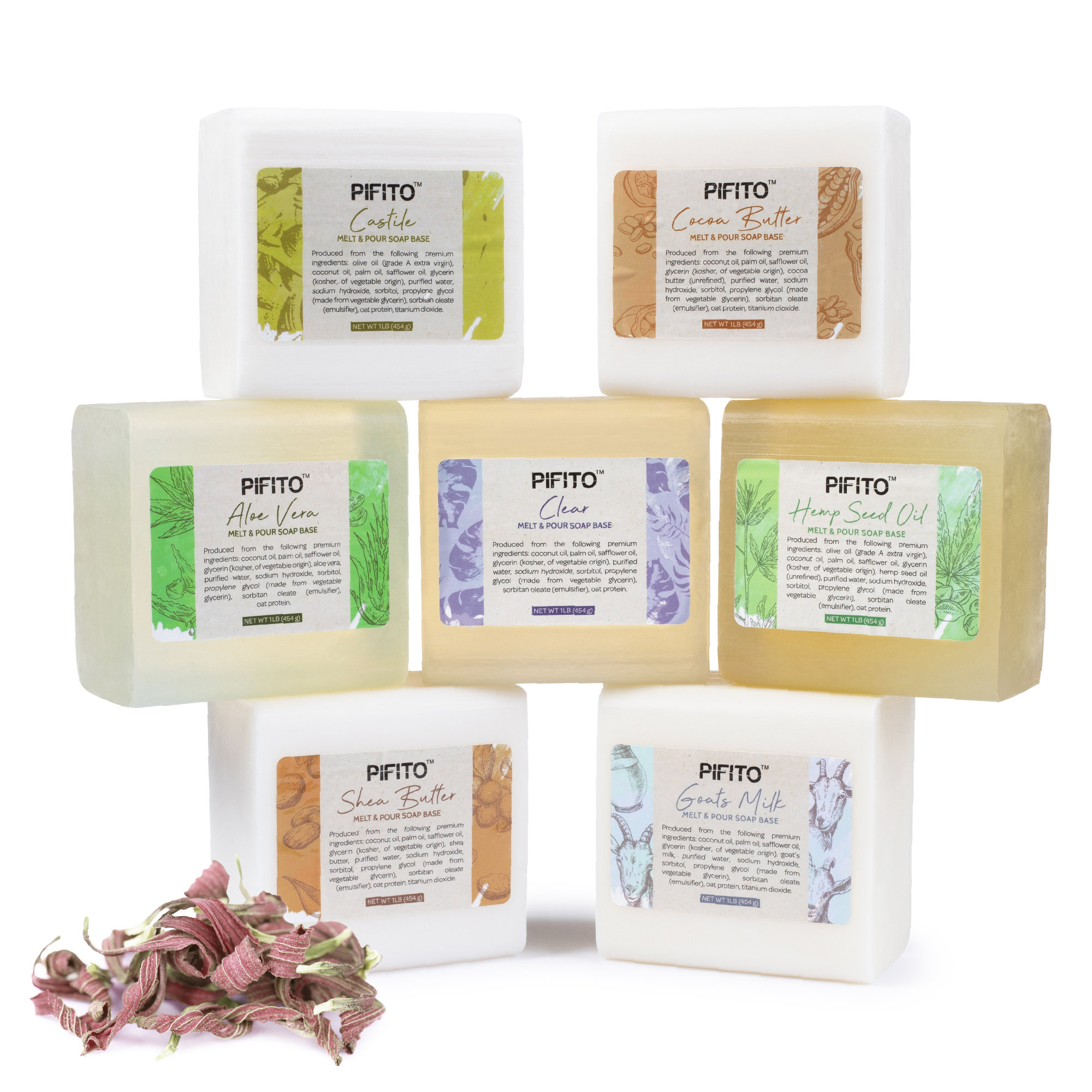 Organic Soap Making Kit, Natural Soap Making, Homemade Soap Kit,diy Soap  Making Supplies Kit for Adults and Beginners,melt and Pour Soap Kit 