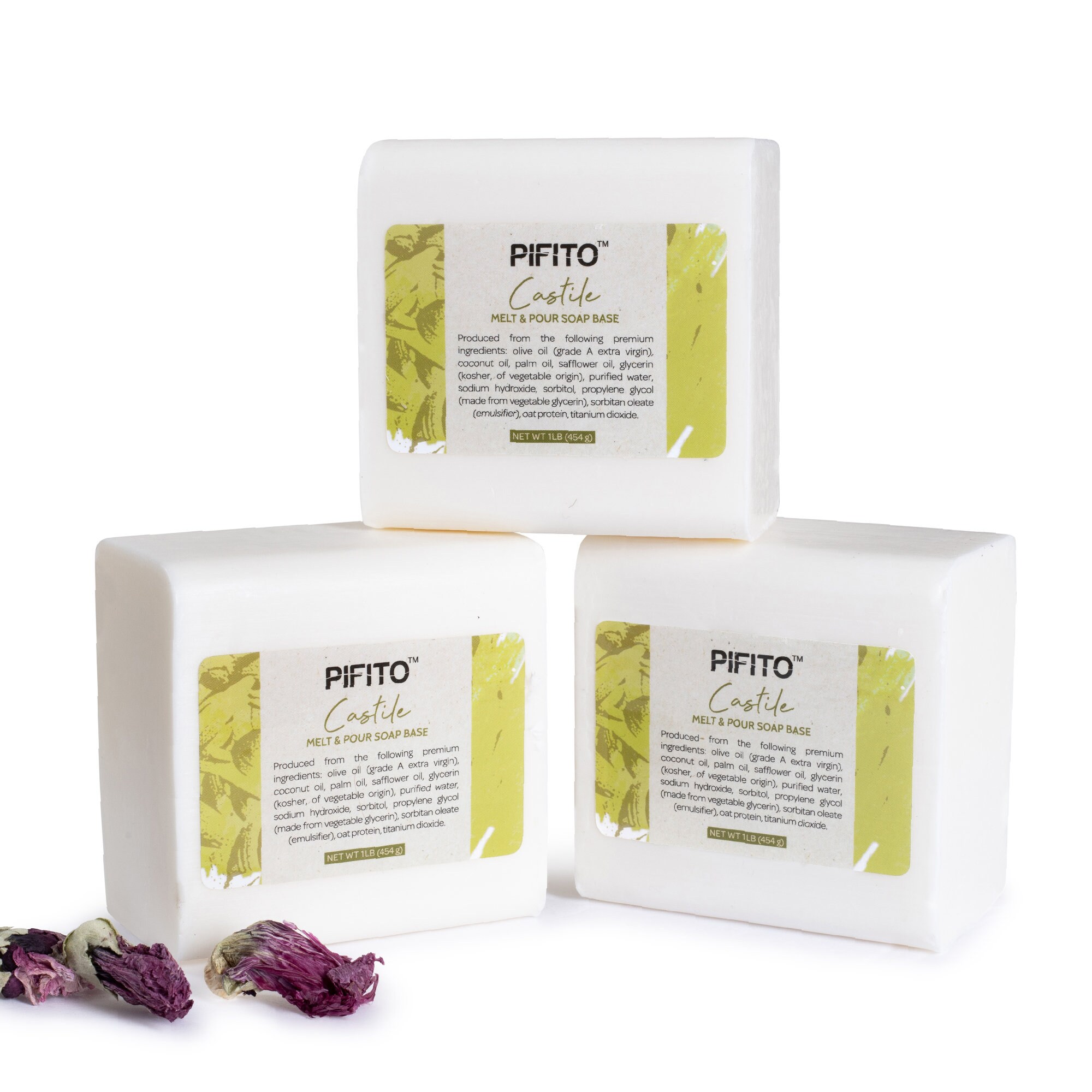 Pifito Castile Melt and Pour Soap Base Premium 100 Natural Etsy
