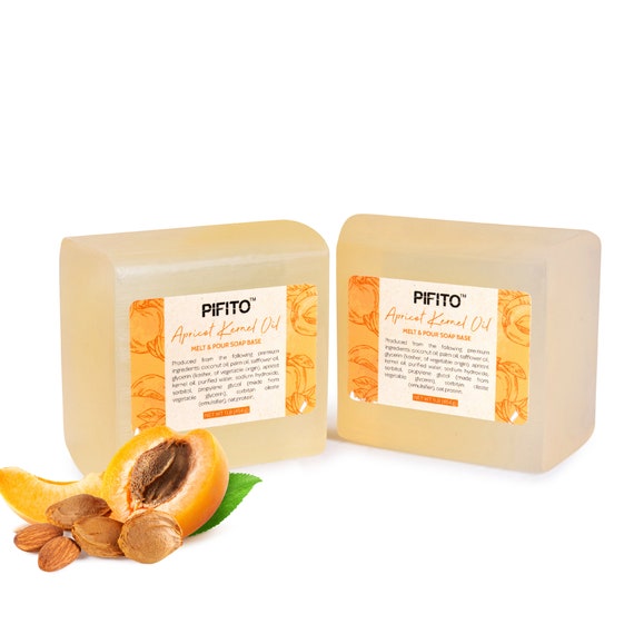 Pifito Apricot Kernel Oil Melt and Pour Soap Base Premium Etsy