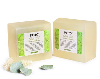 Pifito Olive Oil Melt and Pour Soap Base - Premium 100% Natural Glycerin Soap Base - Luxurious Soap Making Supplies