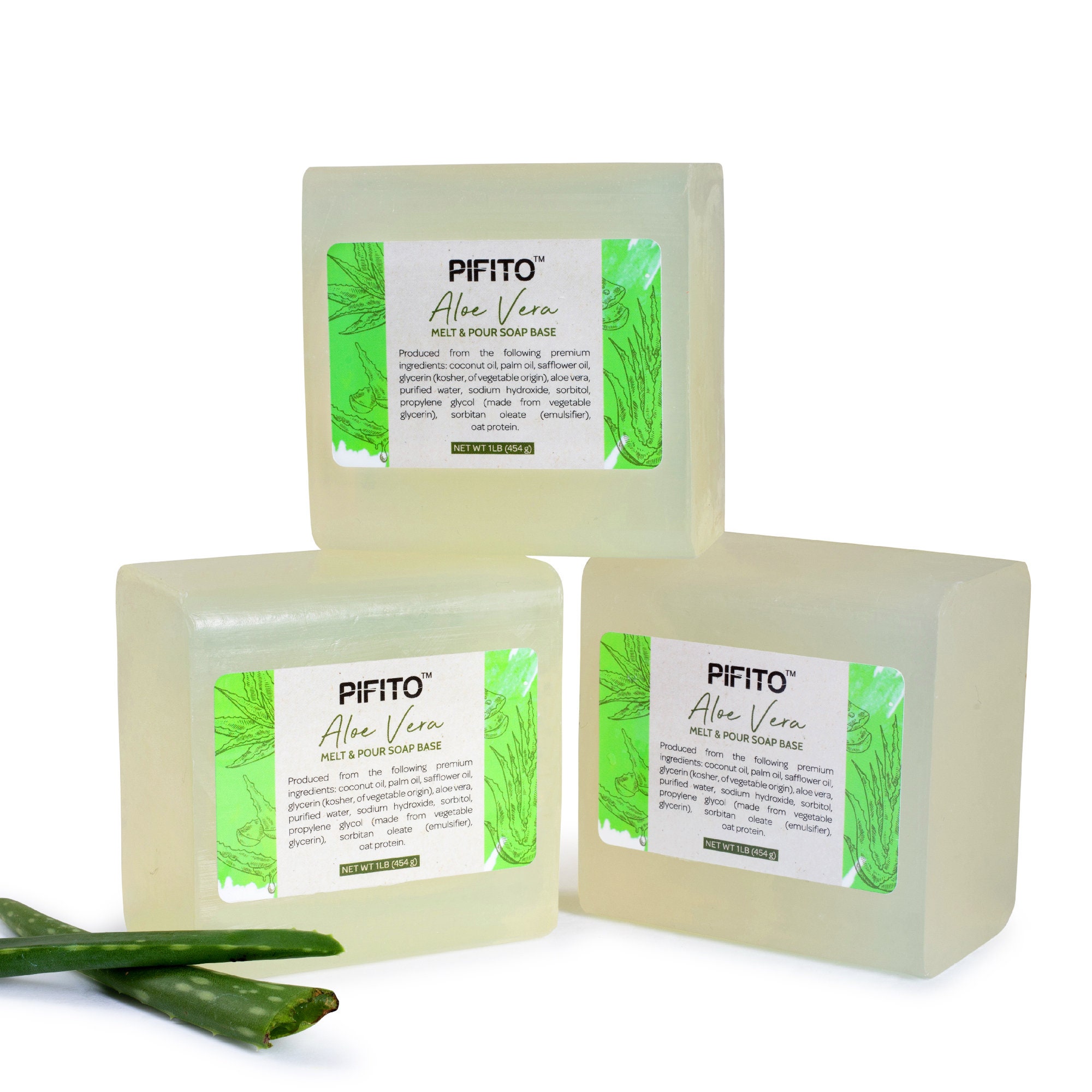 Pifito Premium Shea Butter Melt and Pour Soap Base Making Supplies