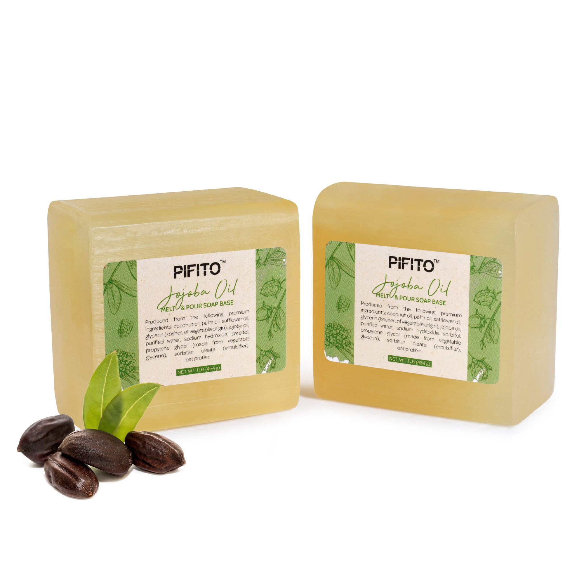 Pifito Sweet Almond Oil Melt and Pour Soap Base (5 lb) - Luxurious